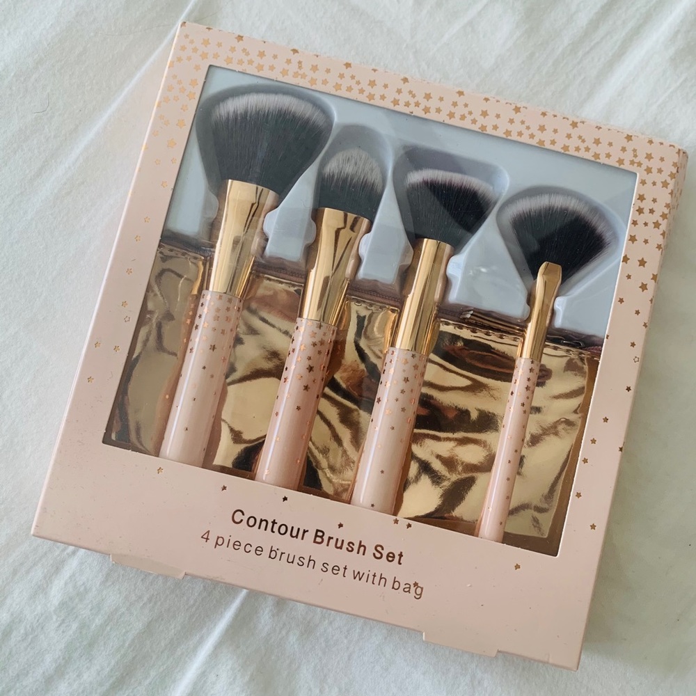 Target Beauty Contour Brush Set with Makeup Bag
